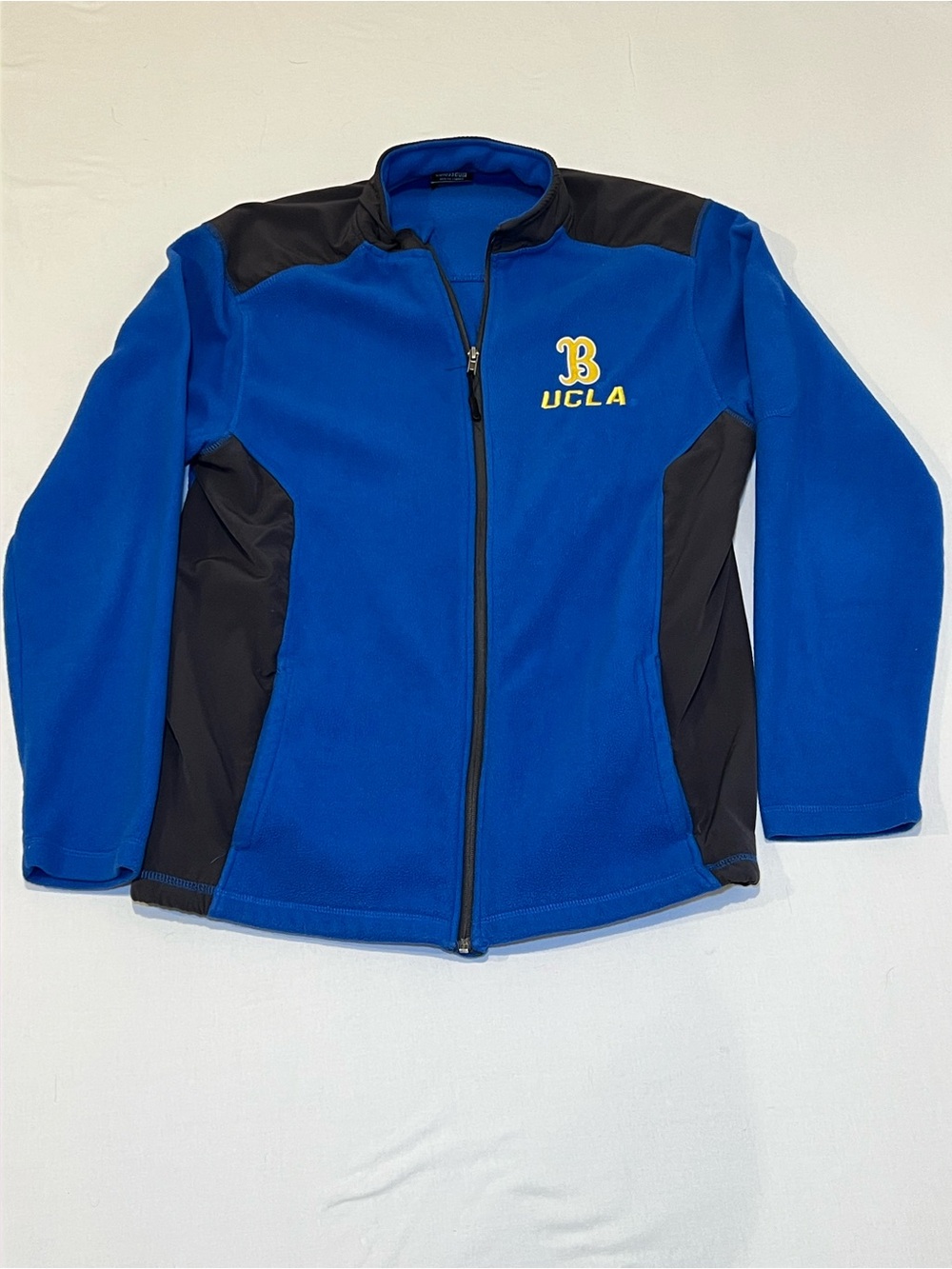 Colosseum UCLA Bruins Blue Full-Zip Fleece Jacket Men’s Large